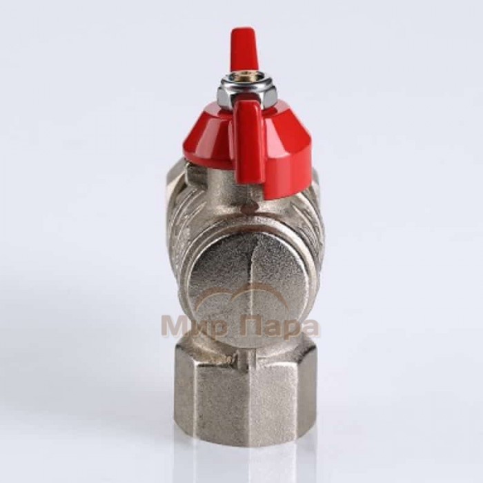 Кран шаровой с полусгоном угловой Valtec Base 1/2" (VT.228.N)