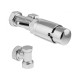 Комплект кранов для радиаторов 1/2" осевой Хром AV Engineering (AVE32012C)