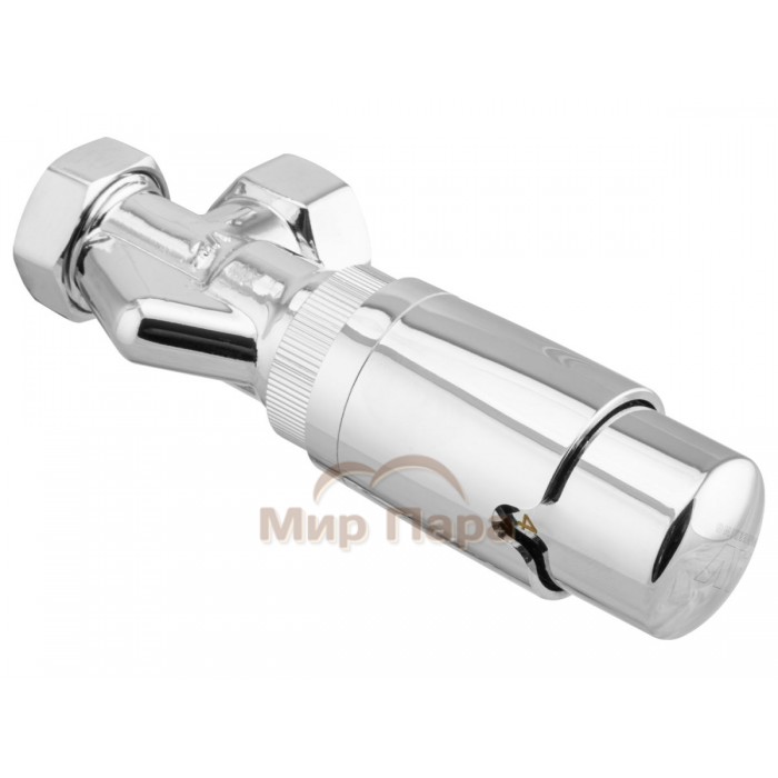 Комплект кранов для радиаторов 1/2" осевой Хром AV Engineering (AVE32012C)