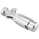 Комплект кранов для радиаторов 1/2" осевой Хром AV Engineering (AVE32012C)