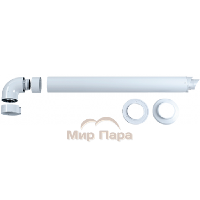 Коаксиальный дымоход PP d. 80/125 Vaillant 303209