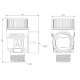Предохранительный клапан Afriso для центрального отопления MS, 2 бар, НР1/2" x ВР3/4" (42 521)