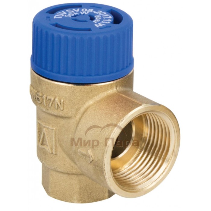 Предохранительный клапан Afriso для бойлеров ГВС MSW, 8 бар, ВР3/4" x ВР1" (42 426)