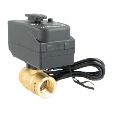 2-ходовой шаровой кран с приводом BEV212, DN20, ВР3/4", Kvs 45 м³/ч, 230 В AC, НЗ (90 212 00)