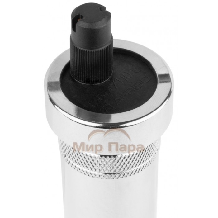 Воздухоотводчик Afriso PrimoVent НР3/8" с Aquastop и отсечным клапаном НР1/2", никелированный (77 735 61)