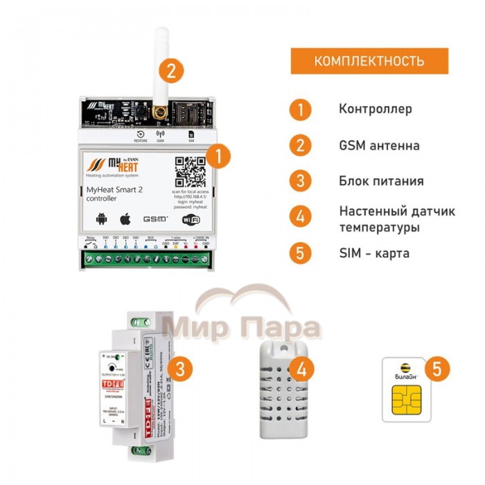 Контроллер MyHeat Smart 2
