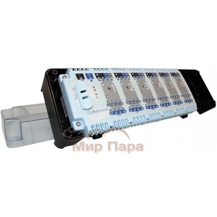 Центр коммутации для системы отопления водяными теплыми полами Salus KL06-M 230V