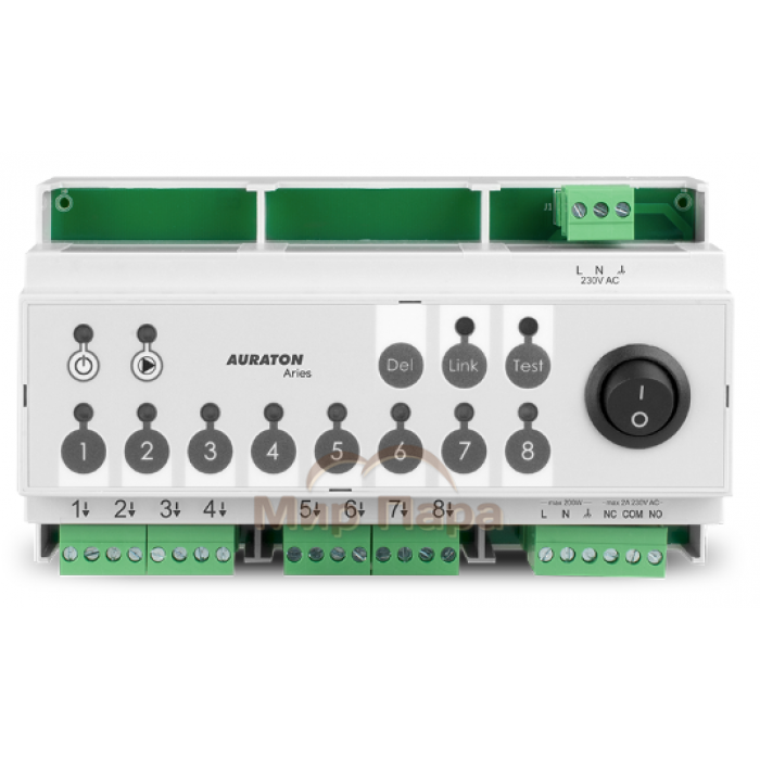 Центр управления теплым полом 8 зон AURATON 8D RTH (Беспроводной)