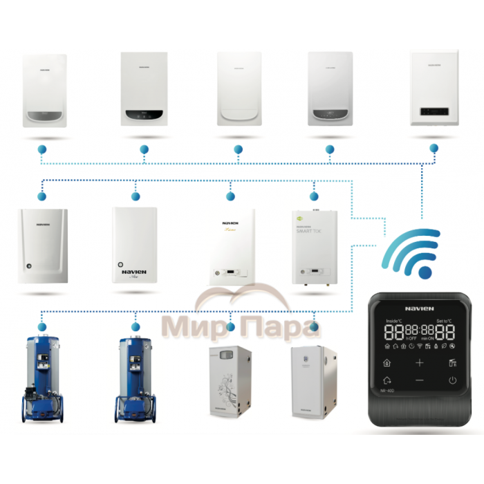 Умный wi-fi пульт NAVIEN NR40-D
