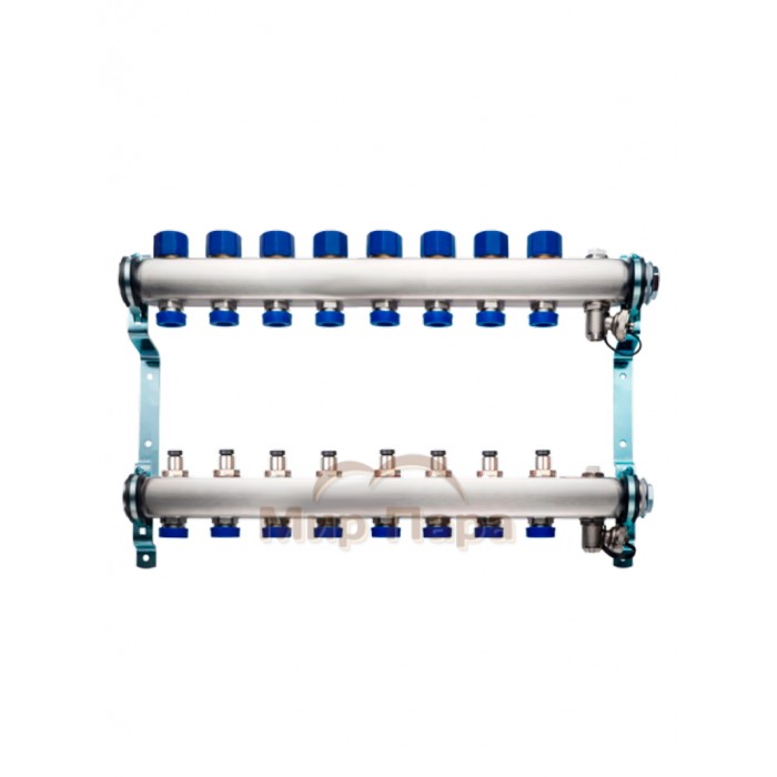 Коллектор без расходомеров, 8 контуров TECline MC1108