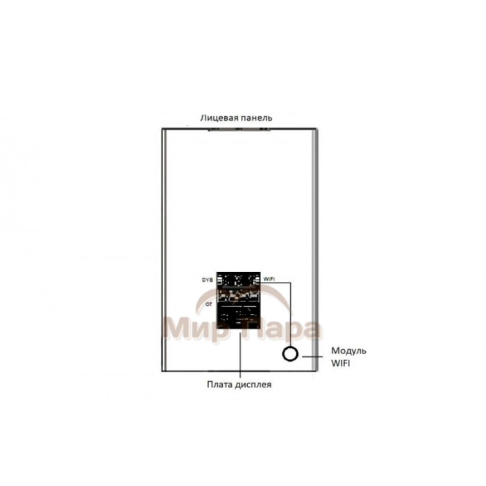 Электрический котел TECLine BQ09 9,5 кВт Wi-Fi