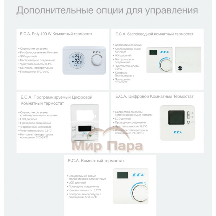 Газовый котел E.C.A. Proteus Plus Blue 33 HM