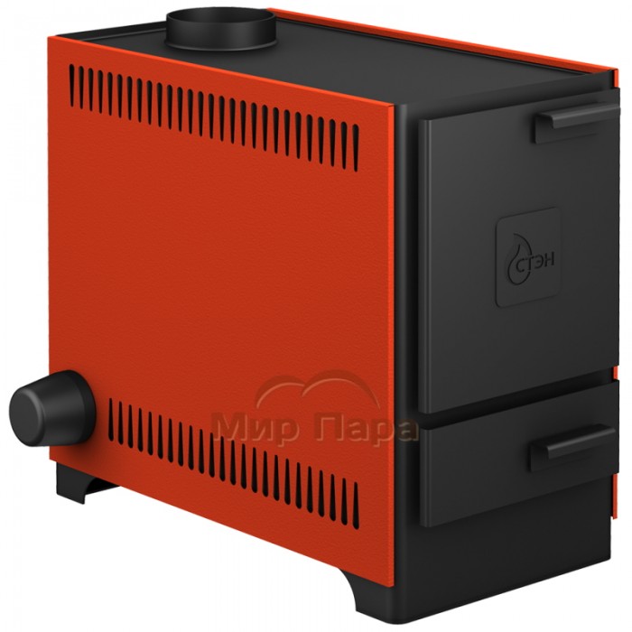 Твердотопливный котел СТЭН mini 11 терракот