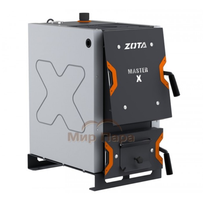 Твердотопливный котел ZOTA MASTER-X 12 кВт с чугунной плитой