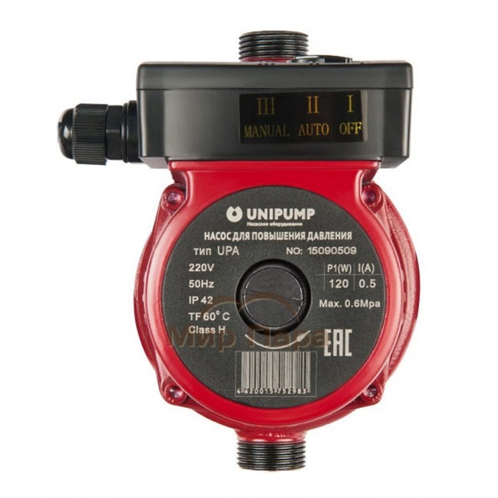 Насос повышения давления UNIPUMP UPА 15-90/160 Насос повышения давления UNIPUMP UPА 15-90/160