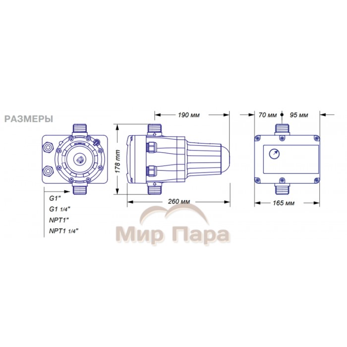 Блок управления насосом COELBO EPR G1