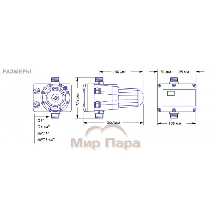 Блок управления насосом COELBO DPR G1