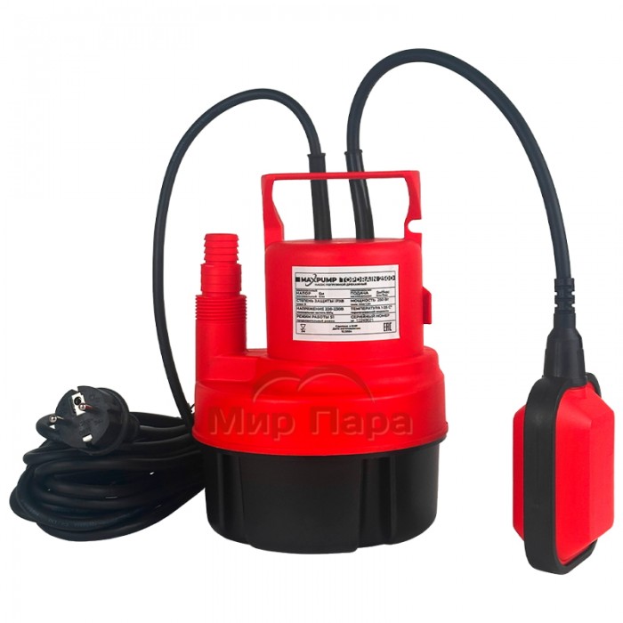 Дренажный насос MAXPUMP TOPDRAIN 250D Дренажный насос MAXPUMP TOPDRAIN 250D