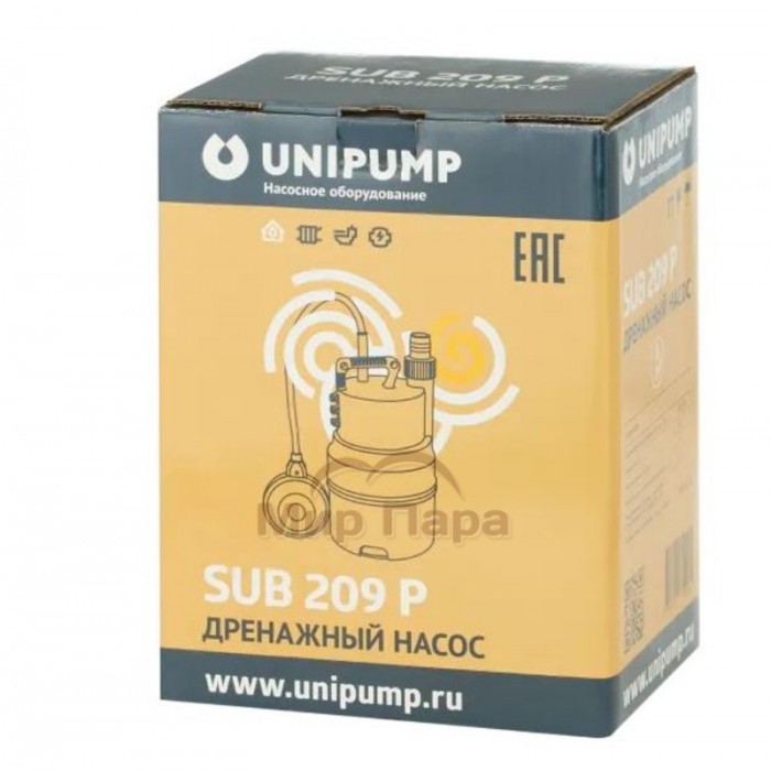Насос дренажный UNIPUMP SUB 209 Р Насос дренажный UNIPUMP SUB 209 Р