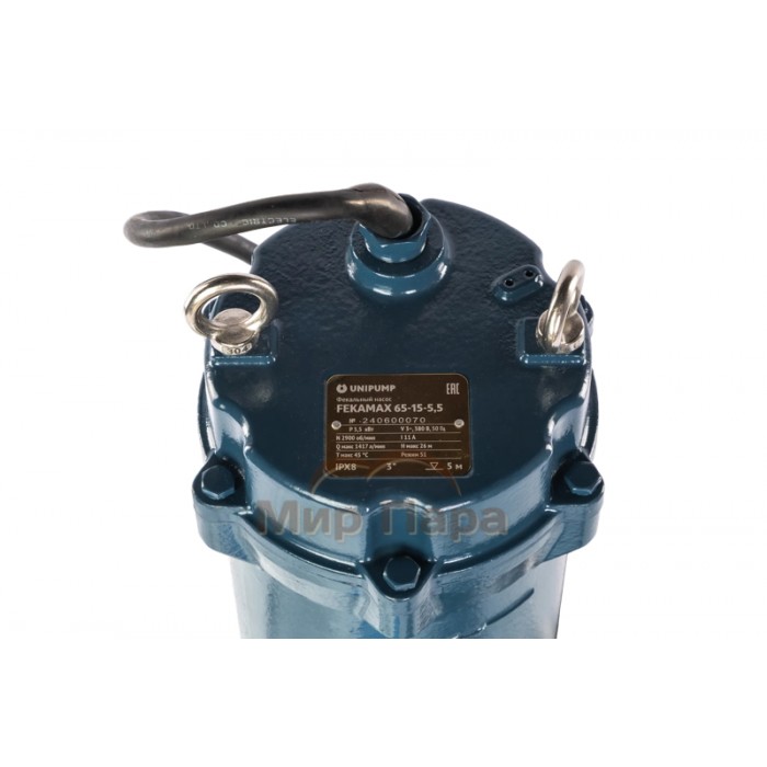 Фекальный насос UNIPUMP FEKAMAX 65-15-5,5