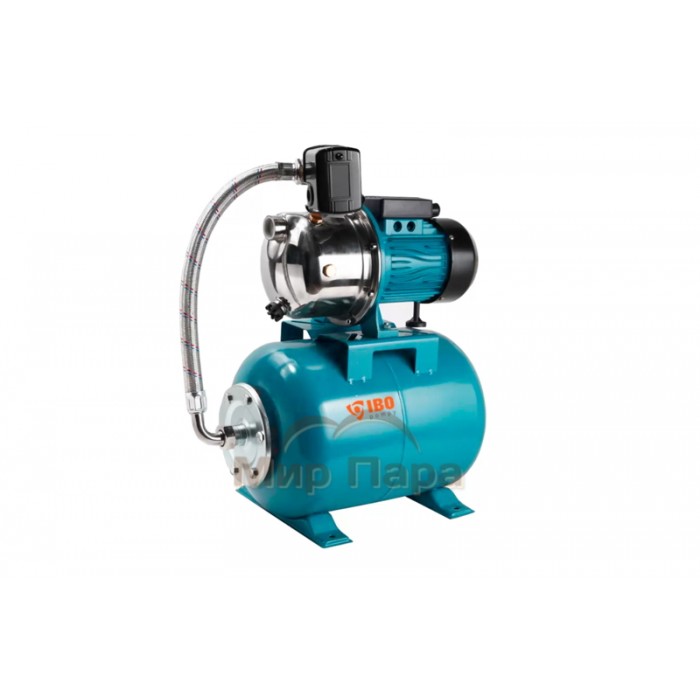 Насосная станция IBO AJ 50/60 с баком 24 л с защитой по сухому ходу