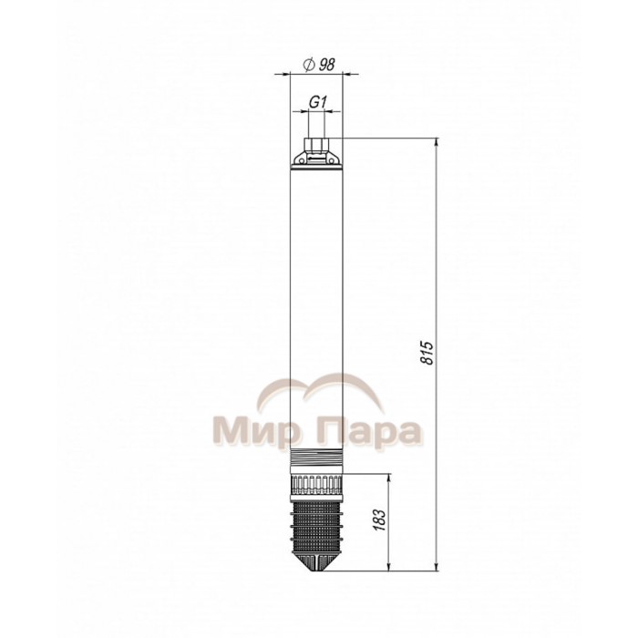 Глубинный насос для воды ДЖИЛЕКС ВОДОМЕТ 55/75