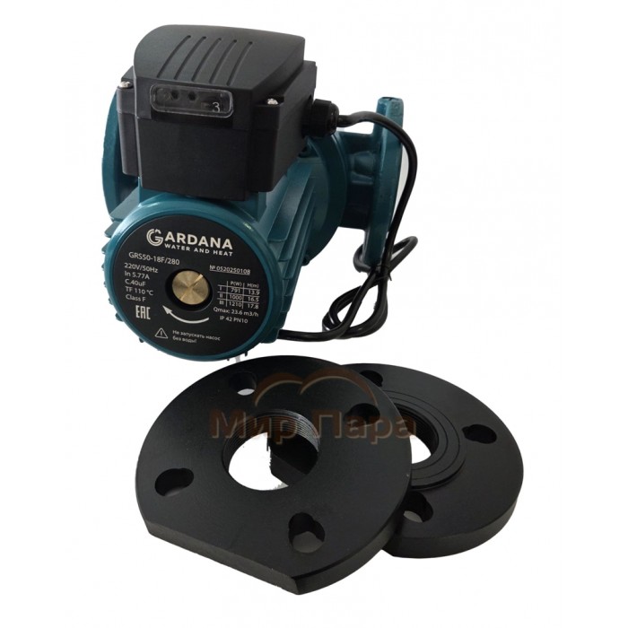 Циркуляционный насос GARDANA GRS40-13F (3 скорости 220В)
