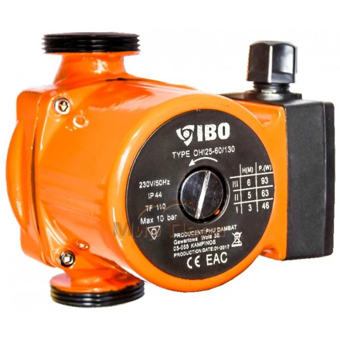 Циркуляционный насос IBO OHI 15-60/130