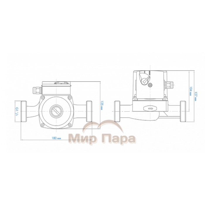 Циркуляционный насос ЦИРКУЛЬ 25/40 PREMIUM
