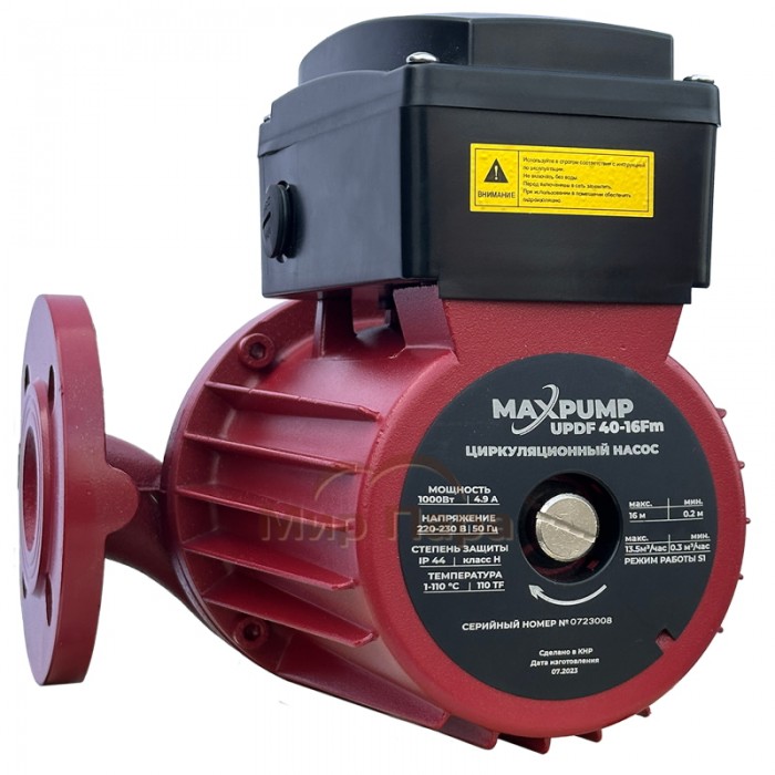 Циркуляционный насос MAXPUMP UPDF 40-16Fm