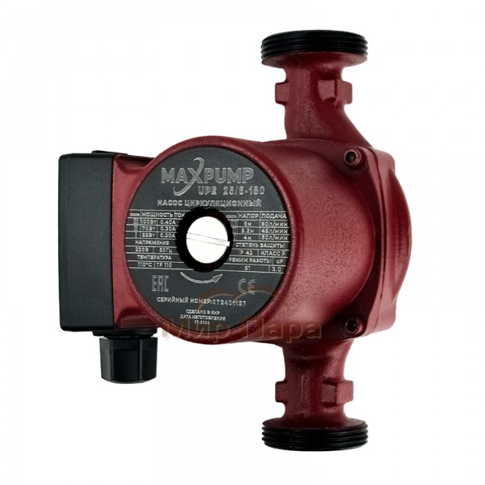 Циркуляционный насос MAXPUMP UPE 25/6-180