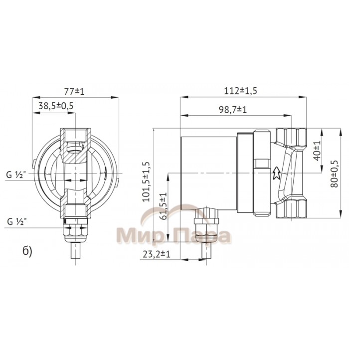 Циркуляционный насос на постоянных магнитах Unipump UPH 15-1,5 B II BL