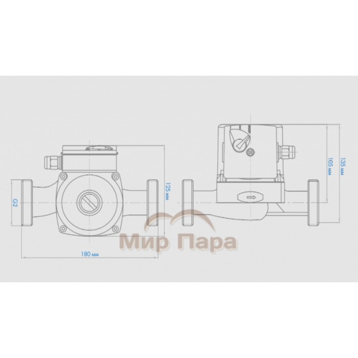 Циркуляционный насос ЦИРКУЛЬ 32/40 PREMIUM