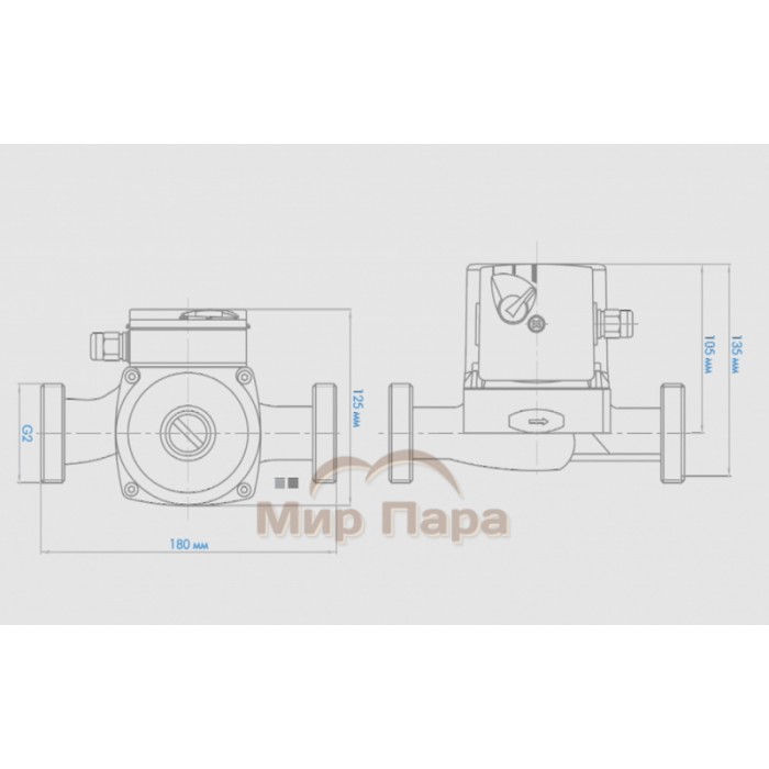 Циркуляционный насос ЦИРКУЛЬ 32/60 PREMIUM