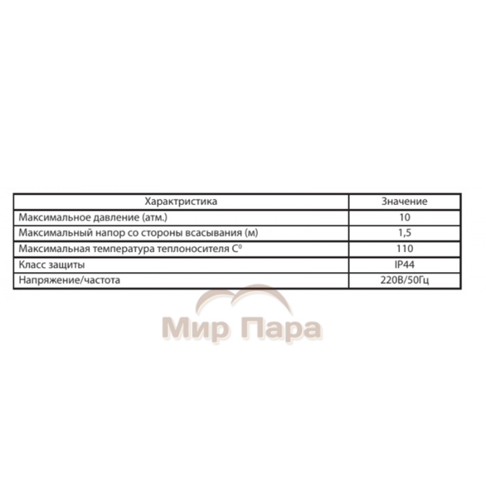 Циркуляционный насос Jemix WRS 25/6 180