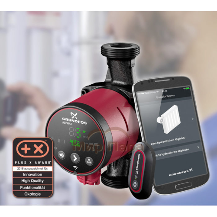 Насос циркуляционный Grundfos Alpha 3 25-80