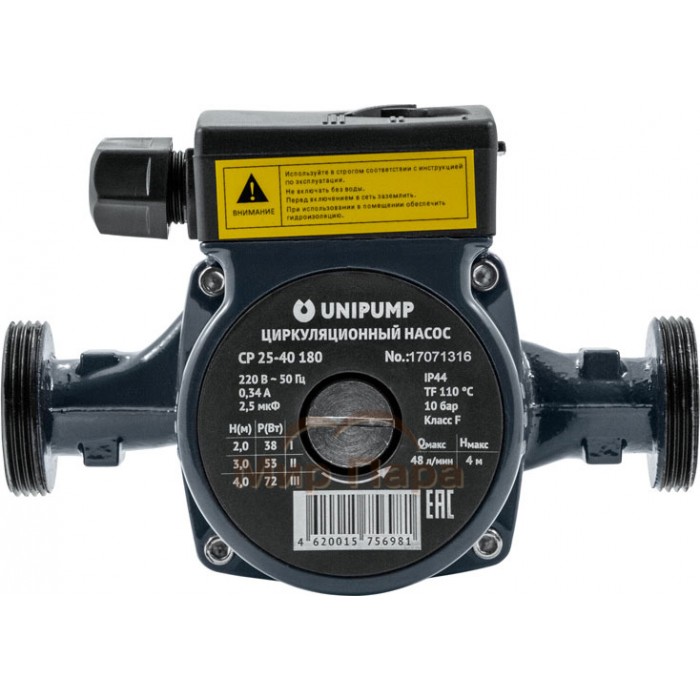 Насос циркуляционный Unipump CP 32-40 180