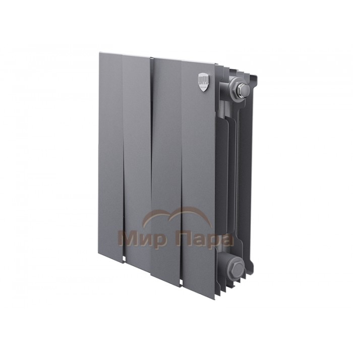 Радиатор Royal Thermo PianoForte 300 Silver Satin - 4 секц.