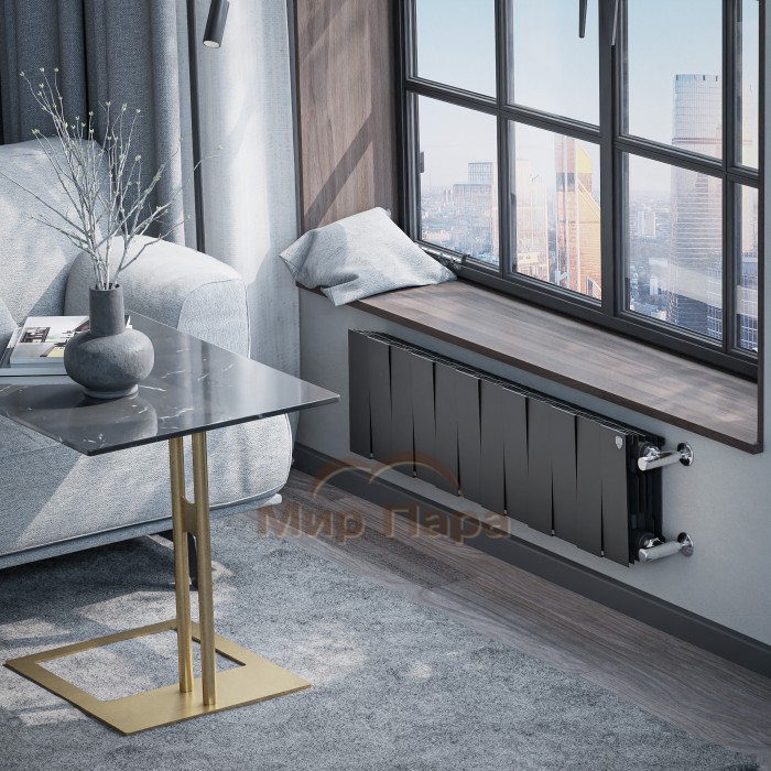 Радиатор Royal Thermo PianoForte 200 Noir Sable - 12 секц.