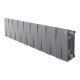 Радиатор Royal Thermo PianoForte 200 Silver Satin - 18 секц.