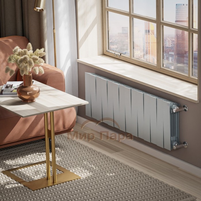 Радиатор Royal Thermo PianoForte 300 Silver Satin - 14 секц.