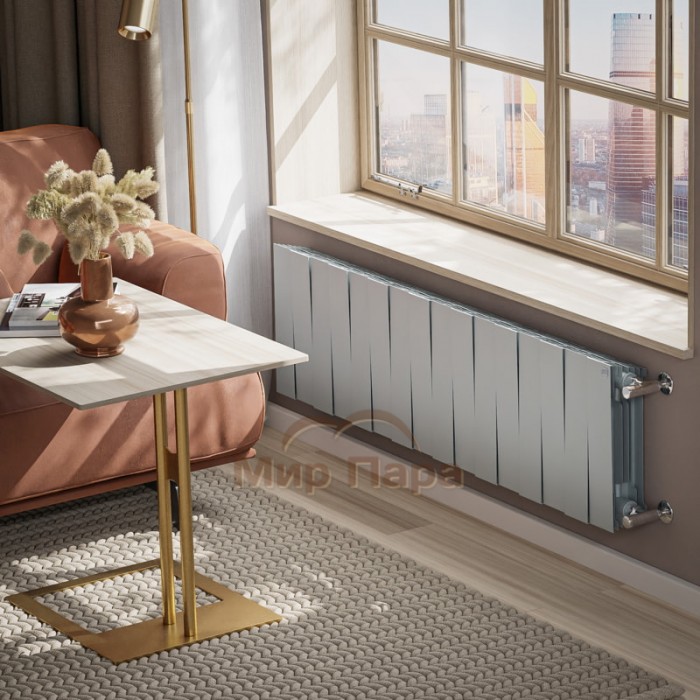 Радиатор Royal Thermo PianoForte 300 Silver Satin - 16 секц.