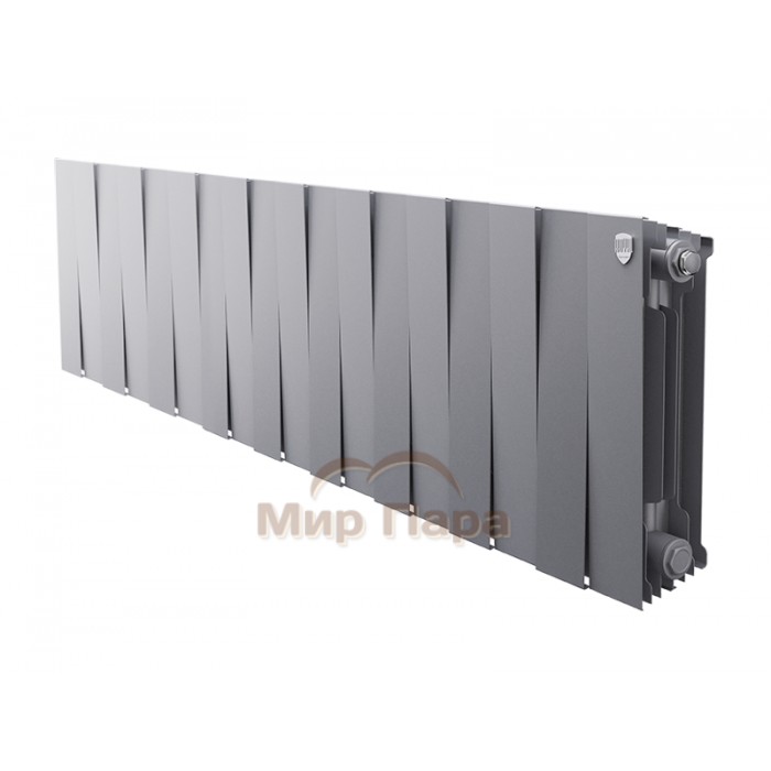 Радиатор Royal Thermo PianoForte 300 Silver Satin - 18 секц.