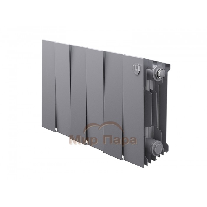 Радиатор Royal Thermo PianoForte 200 Silver Satin - 6 секц.