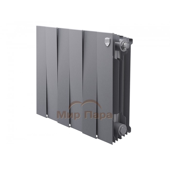 Радиатор Royal Thermo PianoForte 300 Silver Satin - 6 секц.