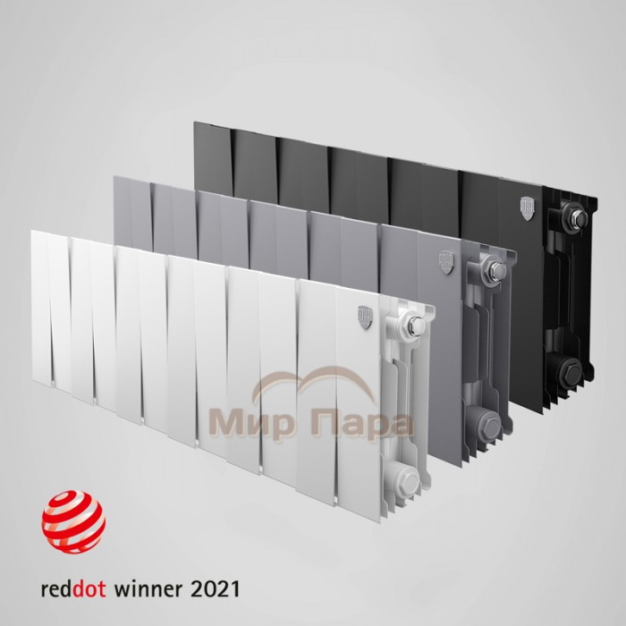 Радиатор Royal Thermo PianoForte 200 Silver Satin - 10 секц.