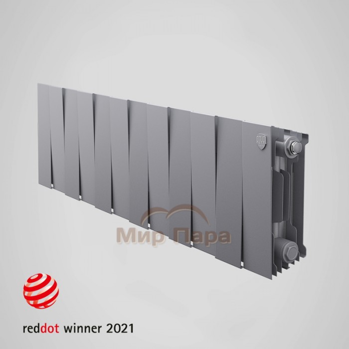 Радиатор Royal Thermo PianoForte 200 Silver Satin - 10 секц.