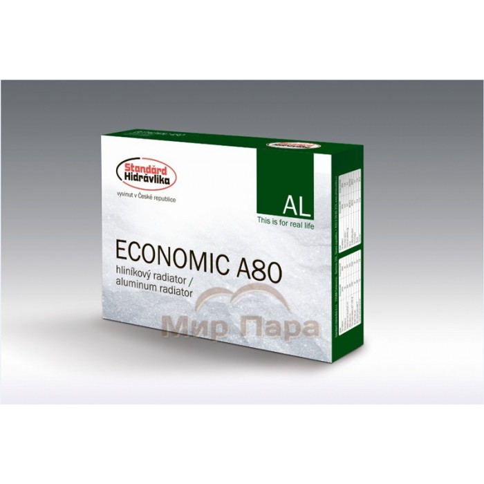 Радиатор алюминиевый Standard Hidravlika Economic A80 500