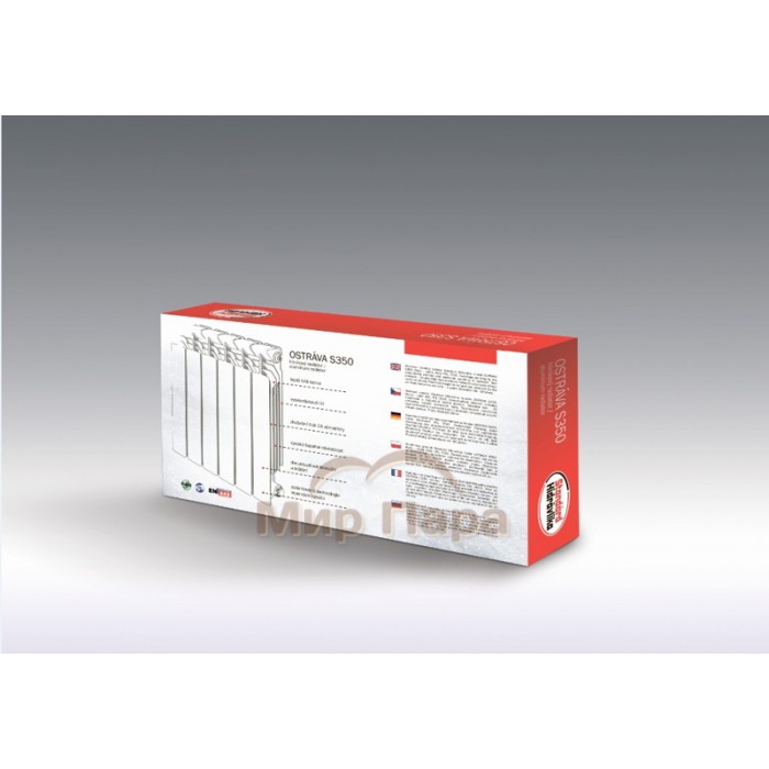 Радиатор алюминиевый Standard Hidravlika Ostrava S350
