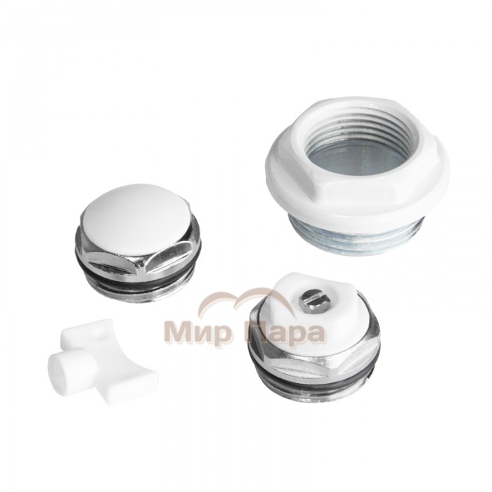Комплект монтажный Royal Thermo 1”х 3/4" белый